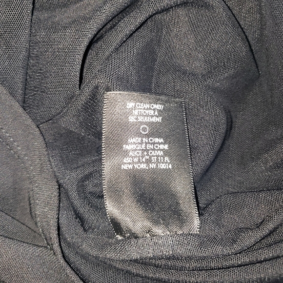 Alice + Olivia  Women's Binnie Asymmetrical Ruched Bodycon Mini Dress Sz 8 - Picture 9 of 9